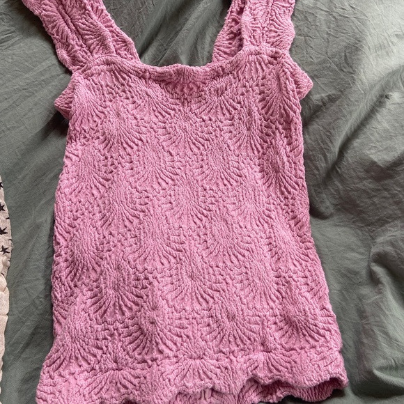 FREE PEOPLE LOVE LETTER 💌 CAMI IN PINK 💖LEMON 🍋 SZ M/LG - Picture 6 of 8